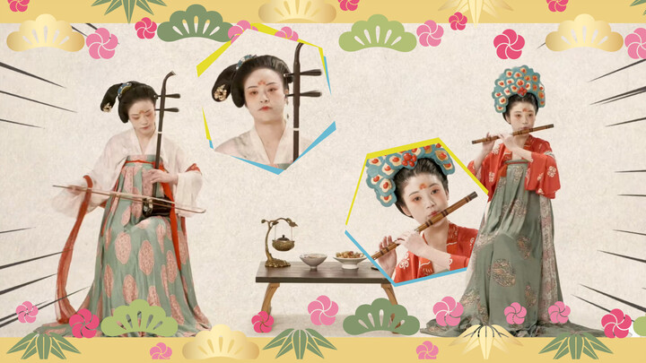 Cover "Senbon Zukura" dari Hatsune Miku dengan alamt musik tradisional Tiongkok