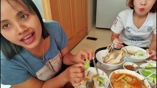 กินข้าวด้วยกันนะค่ะ มีแต่อาหารอร่อยทั้งนั้นเลยจ้า นุ่นแม่บ้าน ตั๊กแตน ชลดา