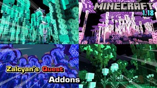 รีวิวaddons Zalcyan's Quest ไบโอมมหัศจรรย์!!-Minecraft 1_18