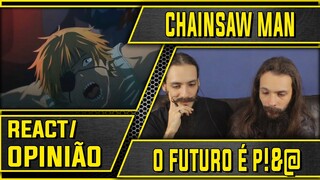 REAGINDO AO NOVO TRAILER DE CHAINSAW MAN: O DEMÔNIO MOTOSERRA | QUE ARTE FODA!!! [REACT/OPINIÃ0]