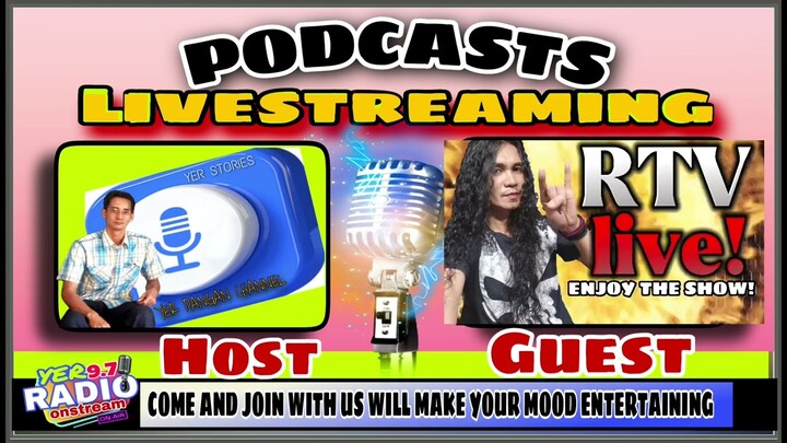 Podcast Teaser Guest with Rtv Live #podcast #livestream #youtuber #yerpangan #trending #viral