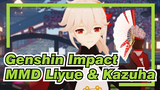 [Genshin Impact MMD] Liyue & Kazuha - Bunga Dan Bulan Bersama