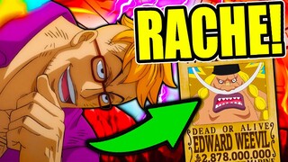 [ERSTE HINTS 1060] EDWARD WEEVIL VS MARCO & NEUE KOPFGELDER! WEEVIL GEWINNT! One Piece Theorie