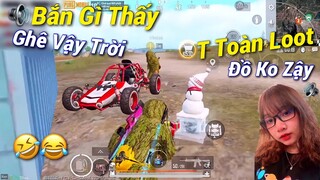 PUBG Mobile | Trà Trộn: Cô Bé Trầm Cảm Khi Gặp Phải Ân Chỉ Việc Theo Sau Để Loot Đồ 🤣