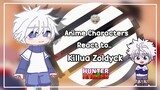 Anime Characters React to Each Other || Killua Zoldyck || 3/?