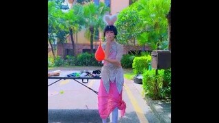 斗罗家族挑战打破水气球！！ #角色扮演 #斗罗大陆 #唐舞桐与唐老六 #小舞 #唐舞桐