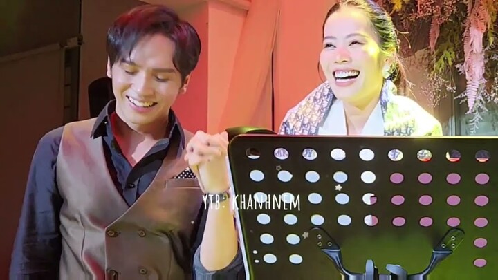 Bạch công khanh & Nam em tình bể tình trong show Vừng ngày 2/10