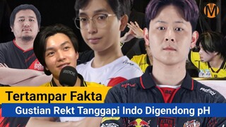 Tertampar Fakta! Gustian Rekt Tanggapi OhmyV33nus Soal Indo Digendong pH, Onic Kairi dan Balosykie