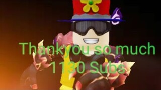 Thank you to 1130 Subs special Soon GiveAway the robux