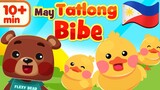Tatlong Bibe Filipino Song & Other Kids Nursery Rhymes | Awiting Pambata