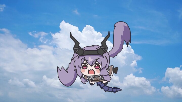 Huhuhuhu🌀Typhon is flying too~