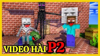 [ Lớp Học Quái Vật ] Tổng Hợp VIDEO HÀI Lớp Học  [ PHẦN 2 ] | Minecraft Animation