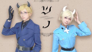 【APH/典芬】角  | 一人二役 | COS&DANCE【渡猫】