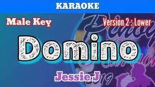 Domino by Jessie J (Karaoke : Male Key : Lower)