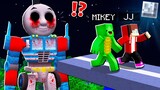 Why Creepy THOMAS TITAN CAME and ATTACK MIKEY and JJ at NIGHT ? - in Minecraft Maizen
