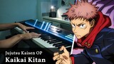 "Jujutsu Kaisen" OP "葴贴奇塔" piano cover / Eve