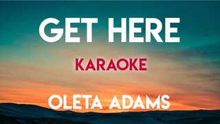 GET HERE - OLETA ADAMS (KARAOKE VERSION) #music #trending #trend #love #karaoke #lyrics #song