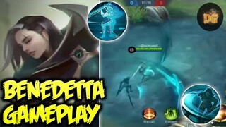 BENEDETTA GAMEPLAY & SKILL ICONS | Mobile Legends: Bang Bang!