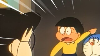 Nobita: Kamu tertawa terbahak-bahak, kamu bahkan tidak bisa membayangkan betapa menyenangkannya memu