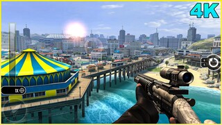 Pure Sniper Android Gameplay High Settings (Android and iOS Mobile Gameplay) - Gun Shooter Games