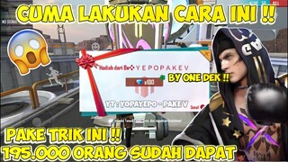 ASLI / BUG ? CARA DAPAT 100💎DM DI LOBBY BERKALI - KALI !!?