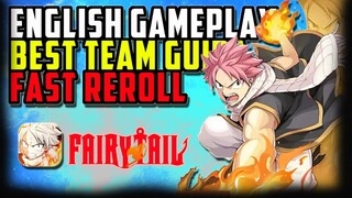 [English] Fairy Tail Fierce Fight (Android) Global Launch Gameplay