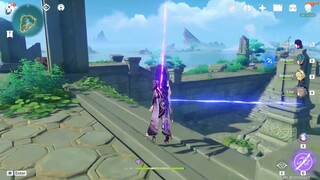 [Genshin impact 2.1] hướng dẫn nối điện ở hồ suigetsu