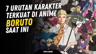 7 urutan karakter terkuat yang ada di anime boruto saat ini