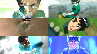 All Rock Lee Ultimate Jutsus (Ultimate Jutsu Evolution)