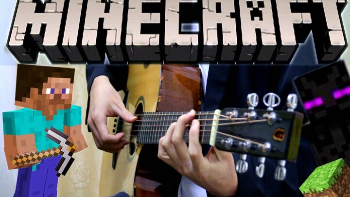 【Music】Guitar cover of the quietest BGM of Minecraft