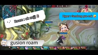 Gusion Roam? habislah kalian penduduk epic