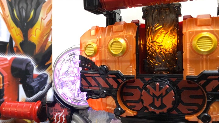 DX Series Kamen Rider Build Cross-Z Magma DX Lava Gloves Dragon Lava Bottle Demonstration