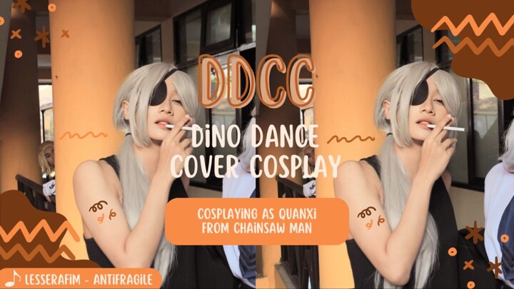 Le Sserafim “Antifragile" 3 Dance Cover Cosplay as Quanxi Chainsaw Man by Dino #JPOPENT #bestofbest