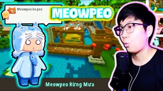 SHEEP THĂM NHÀ VÀ PARKOUR MAP MEOWPEO Mini World