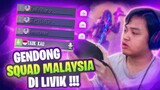 Diajak Main di Livik Sama Squad Malaysia, Kapten Gendong Sampe Ciiken | PUBG Mobile