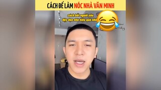 Cách để làm nóc nhà văn minh