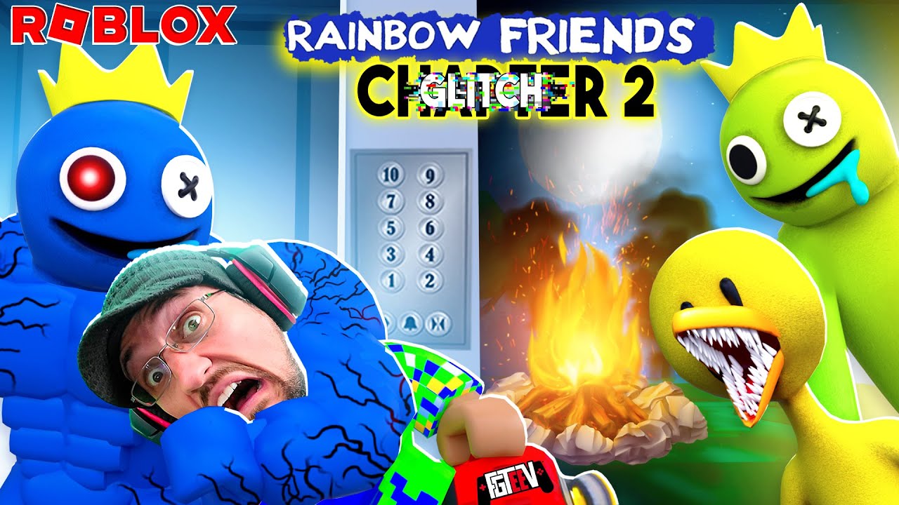 Blue x Green , but ROBLOX RAINBOW FRIENDS CHAPTER 2