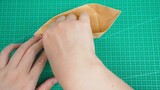 Fold a small paper boat that can be loaded with giant energy, the lines are clear and beautiful!