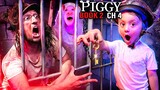 PIGGY Trapped Me 4 MONTHS!! (FGTeeV Family vs. ROBLOX Book 2 Ch4 Gameplay/Skit)