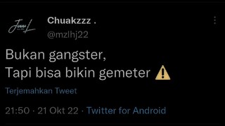 Bukan gangster, tp bisa bikin gemeter⚠️