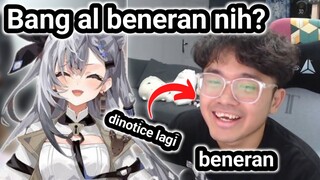 Bang al mampir ke stream zeta dan dinotis lagi, setelah sekian lama gak dinotis