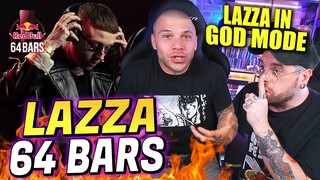 LAZZA - 64 BARS X REDBULL [ DRILL ] | RAP REACTION by Arcade Boyz