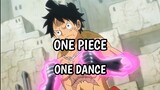 [AMV] one piece Luffy - one dance ( 4k )