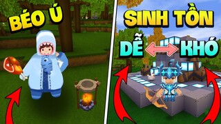 MINI WORLD: XUẤT HIỆN TÍNH NĂNG BÉO PHÌ ? SINH TỒN PHIÊN BẢN MỚI DỄ HAY KHÓ ?