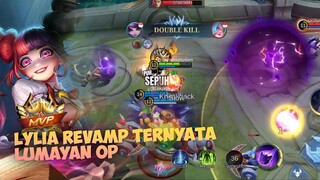 Ternyata Lylia Revamp Masih OP & Sakit coy - Build Emblem Gameplay Mobile Legends