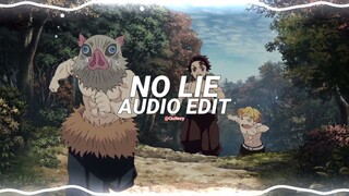 no lie - sean paul ft. dua lipa [edit audio]