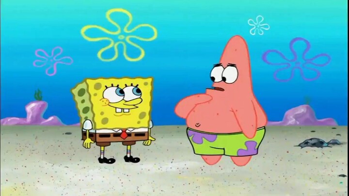 spongebob bahasa indonesia : bermain petak umpet