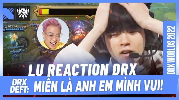 LU REACTION VOICECOMMS DRX - EDG: CẢM XÚC DÂNG TRÀO [Hoàng Luân]