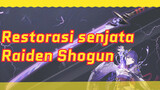 Restorasi senjata Raiden Shogun