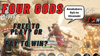 FOUR GODS MMORPG : PAY TO WIN NGA BA?